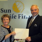 Sun Life Financial honours volunteer’s effort