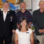 Knights of Columbus donate bariatric wheelchair