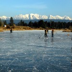 The paradox of global warming and Elizabeth Lake