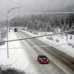 Winter conditions persist on regional highways
