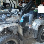 Quads stolen from Cross Road area