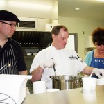 Chef Cox wins with curried sausage and squash soup