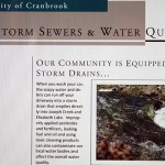 Storm sewer system no place for hazardous materials