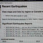 Earthquakes felt in Kootenays