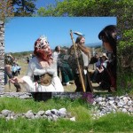 Costume workshop for upcoming Medieval Festival
