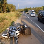 Rider seriously hurt in Highway 3 crash