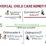 Get the most out of Universal Child Care Benefits