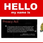 About the release of names by RCMP