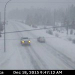 Snow and slippery sections on all highways