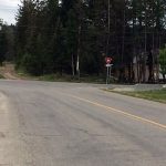 Yield sign now in place at top of Victoria