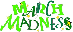 March madness word image medium