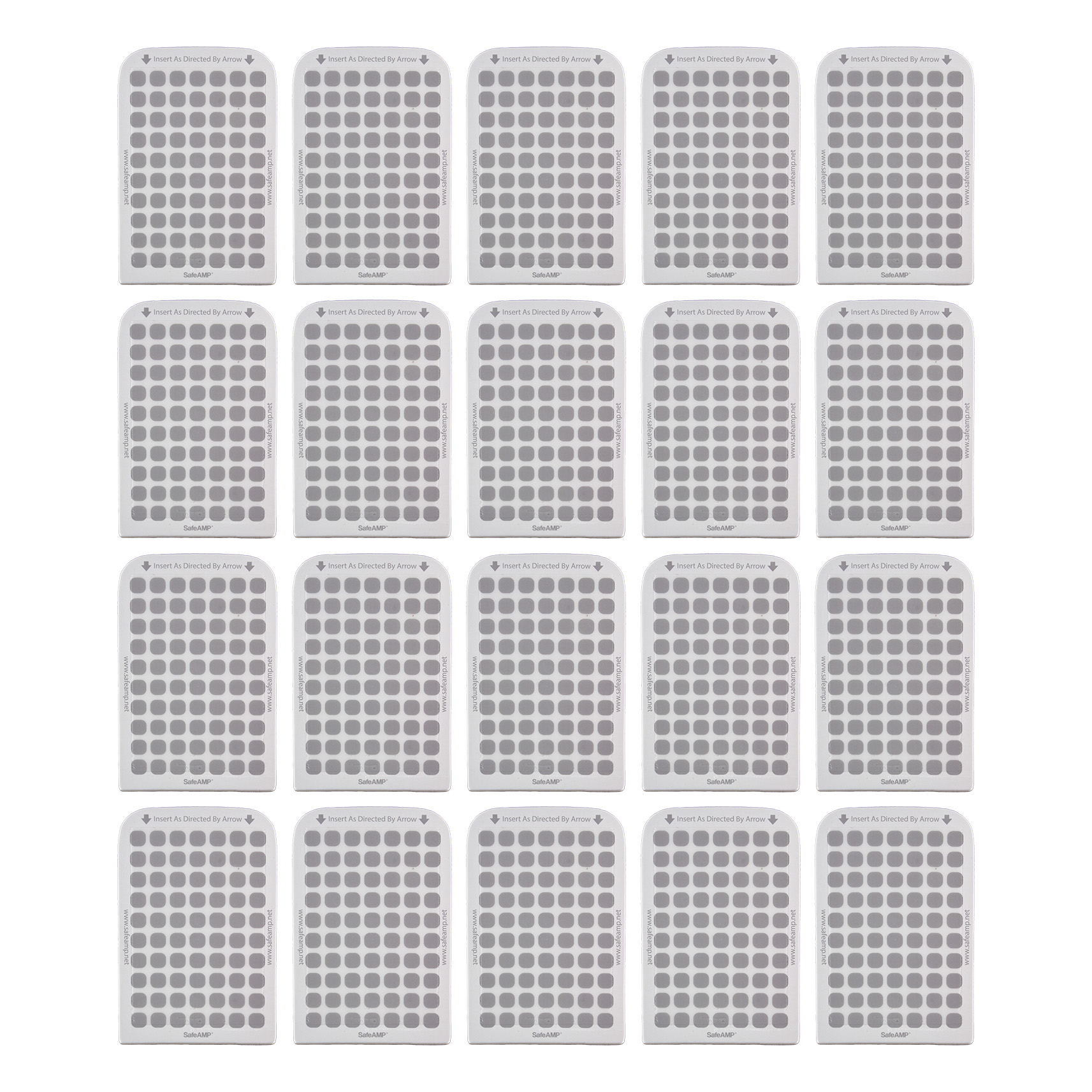 SafeAMP Glue Cards Refill Compatible With Mosalogic Indoor Flying Insect Trap, Premium Glue Cards Refill Pack of 20