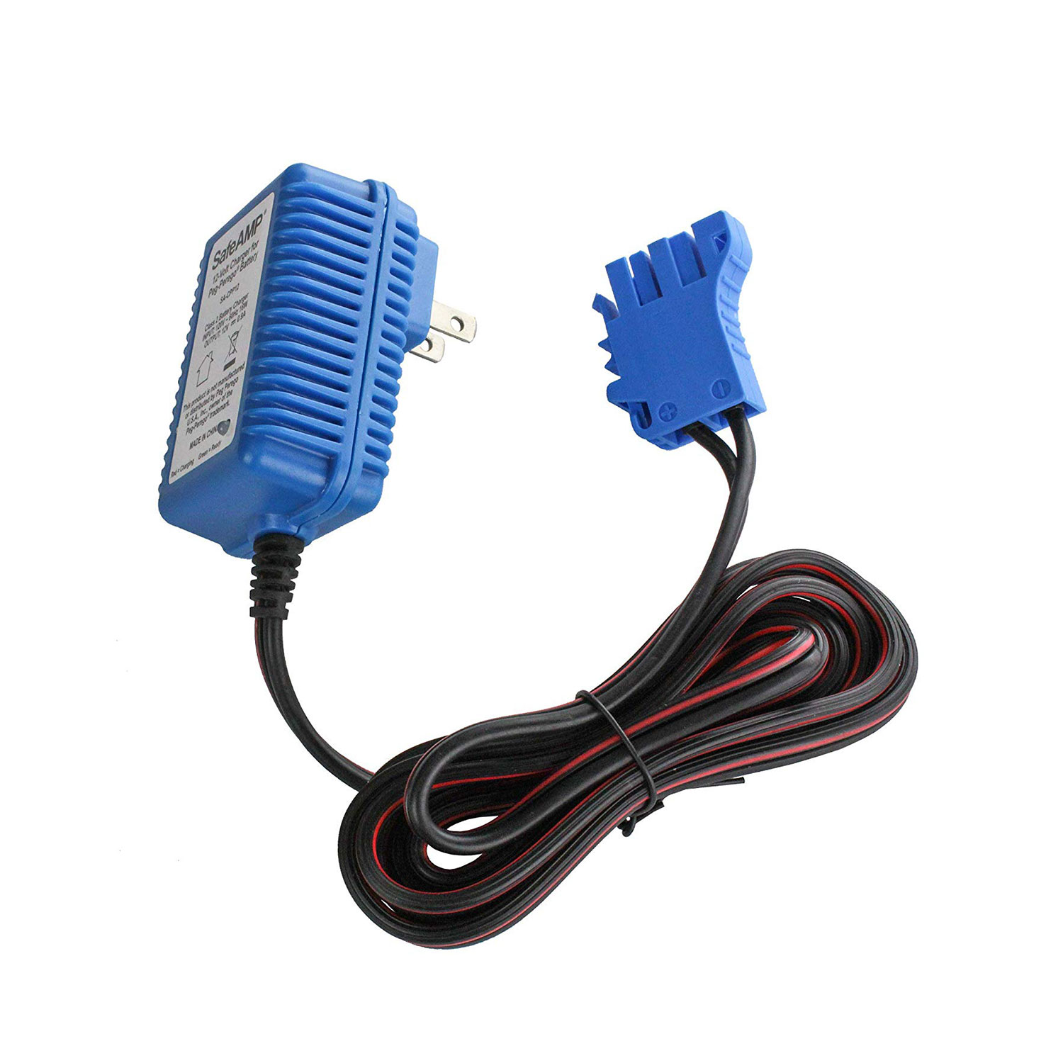 SafeAMP 12 Volt UL LISTED Battery Charger Compatible With Peg Perego® 12V Battery for John Deere Ground Force Tractor, John Deere Gator XUV Polaris RZR 900 Powered Ride On Car