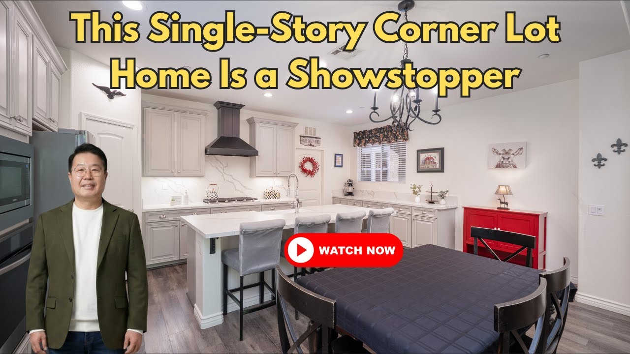 This Single-Story Corner Lot Home Is a Showstopper