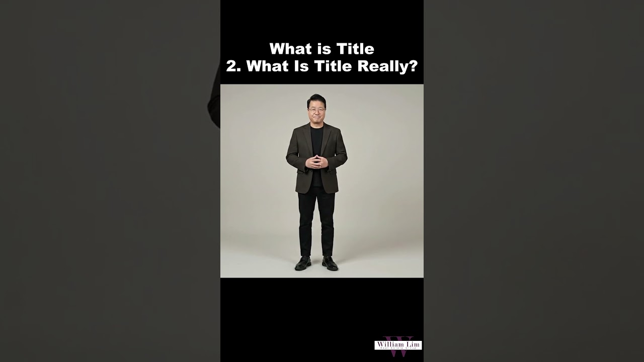 EPISODE 2 – WHAT IS TITLE
