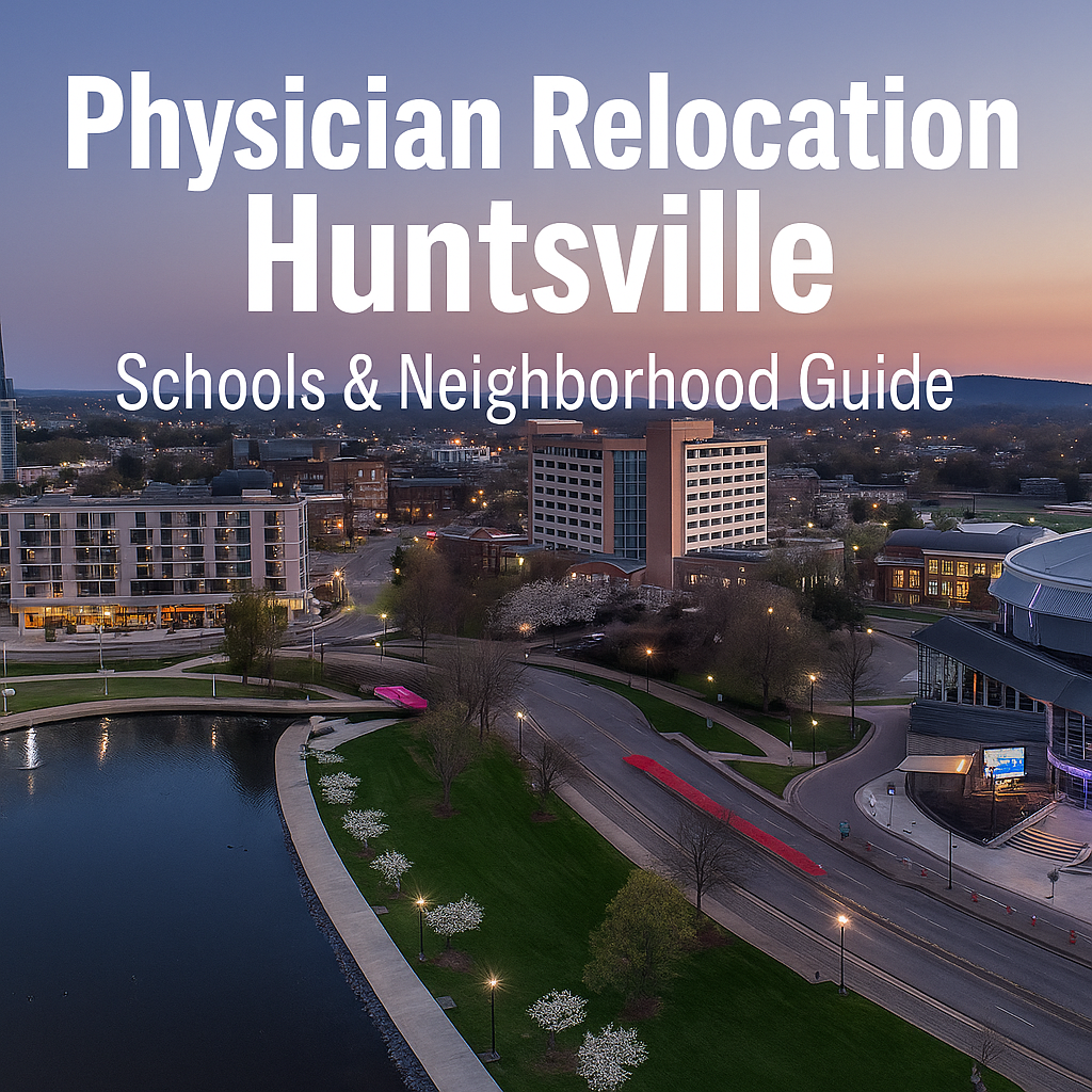 Physician Relocation Huntsville neighborhood overview