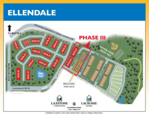 Ellendale at Kent Island community map