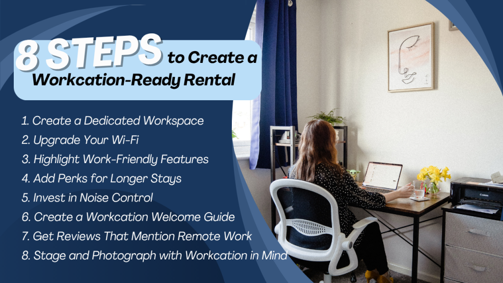 8 Steps to Create a Workcation-Ready Rental