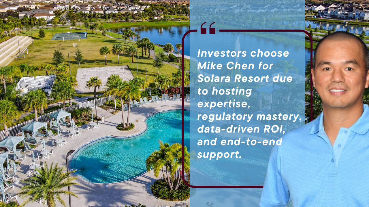 Investors choose Mike Chen for Solara Resort