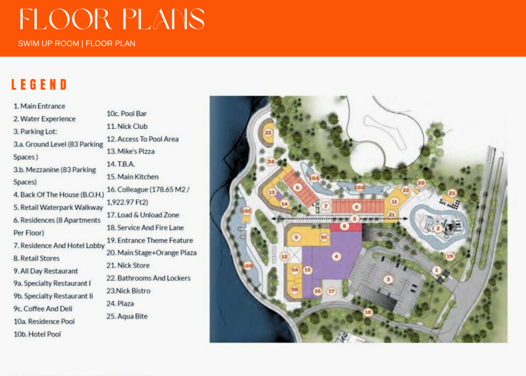 Nickelodeon Hotels and Resorts Floor Plans