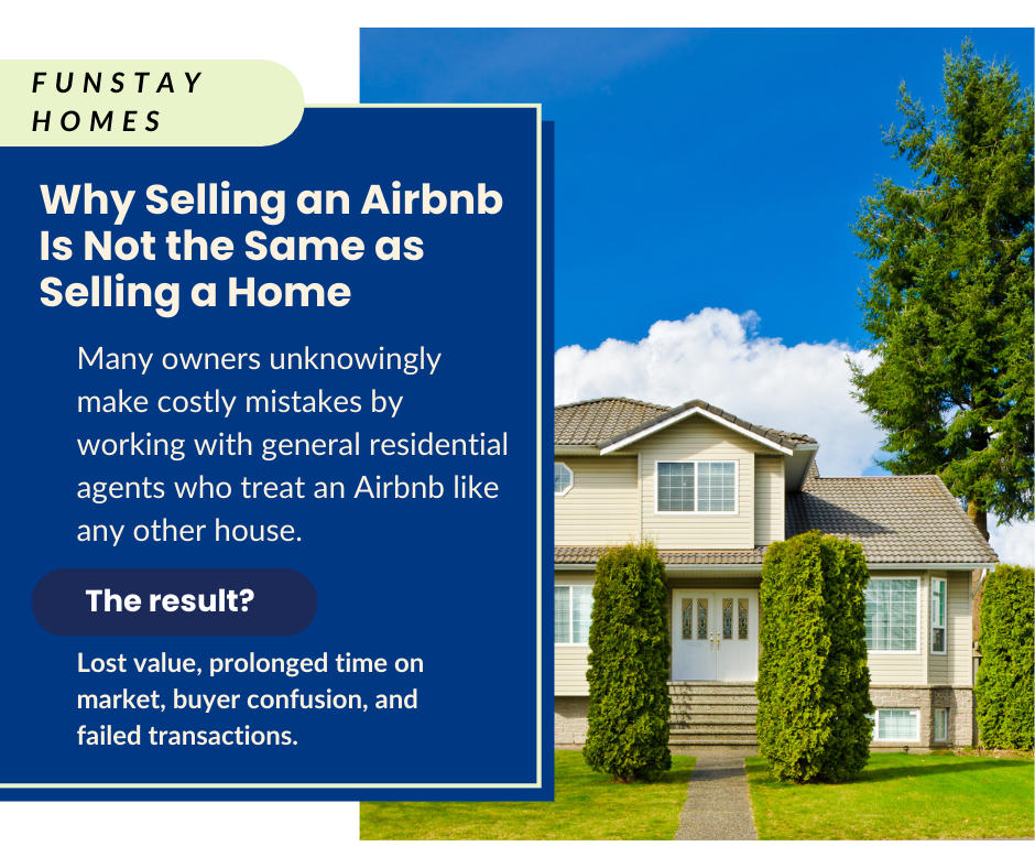 Why Selling an Airbnb Is Not the Same as Selling a Home