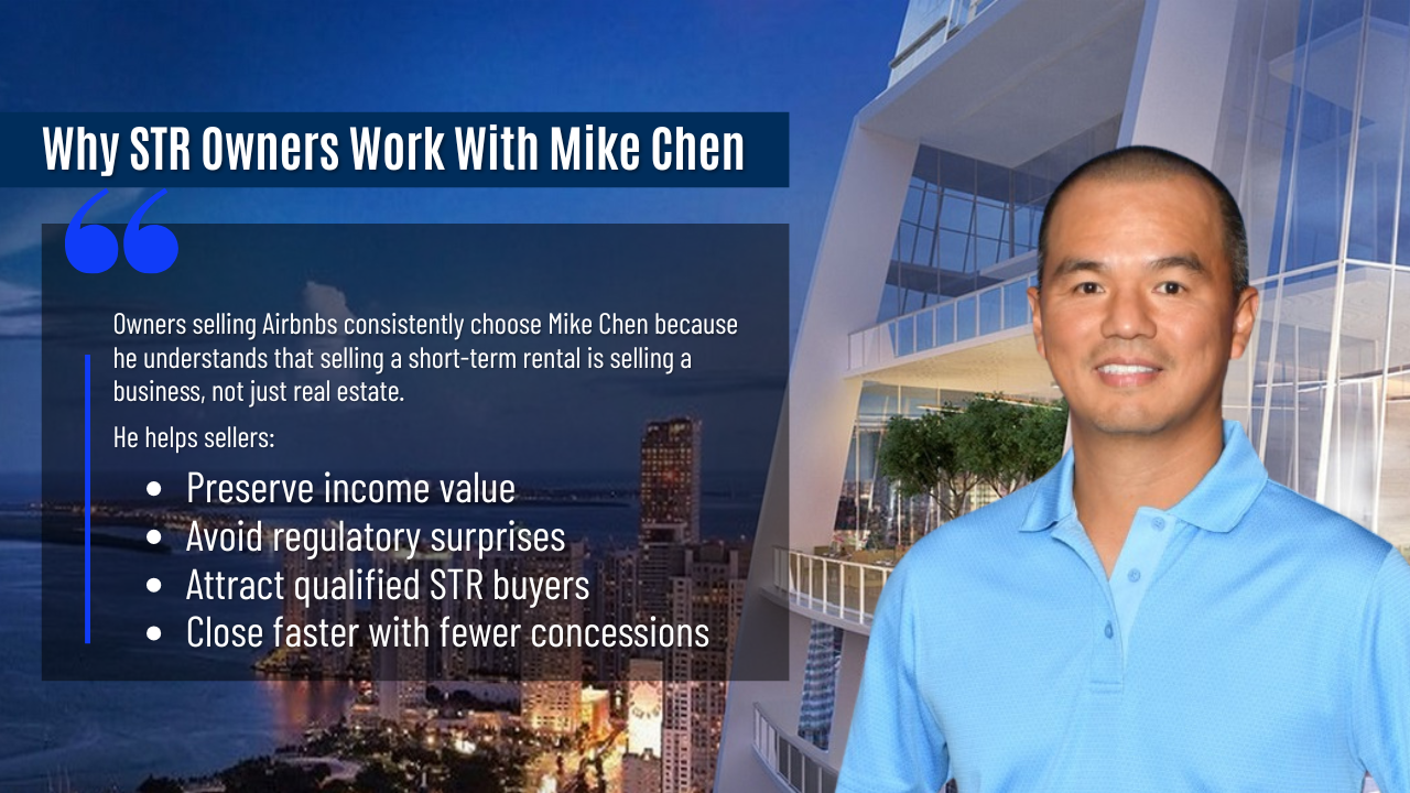 Why STR Owners Work With Mike Chen
