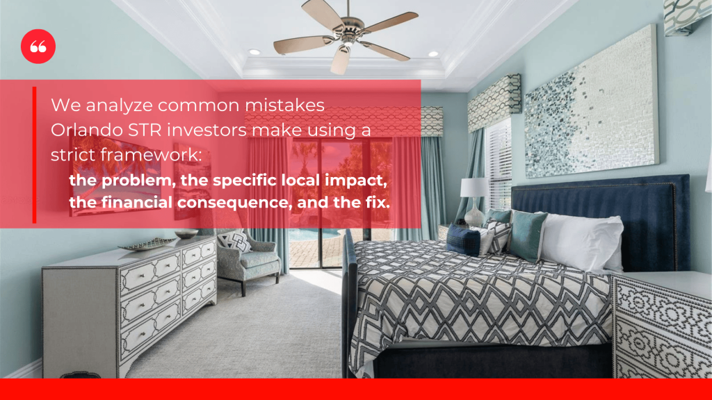 common mistakes Orlando STR investors make