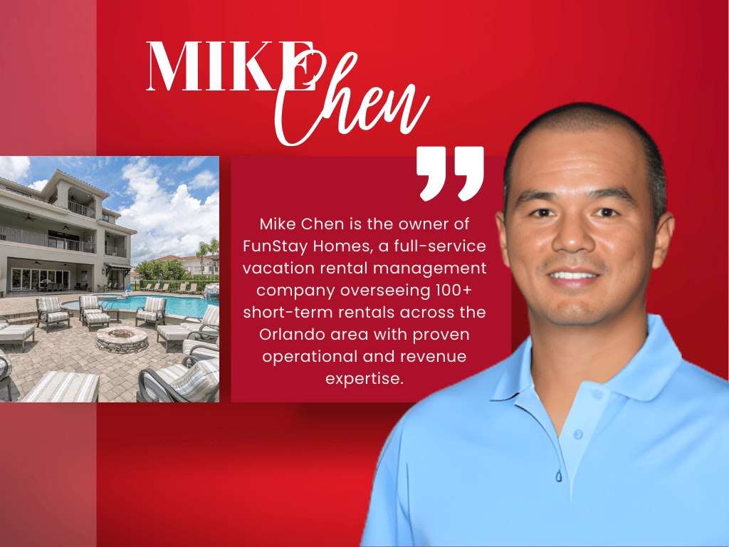 Mike Chen is the owner of FunStay Homes