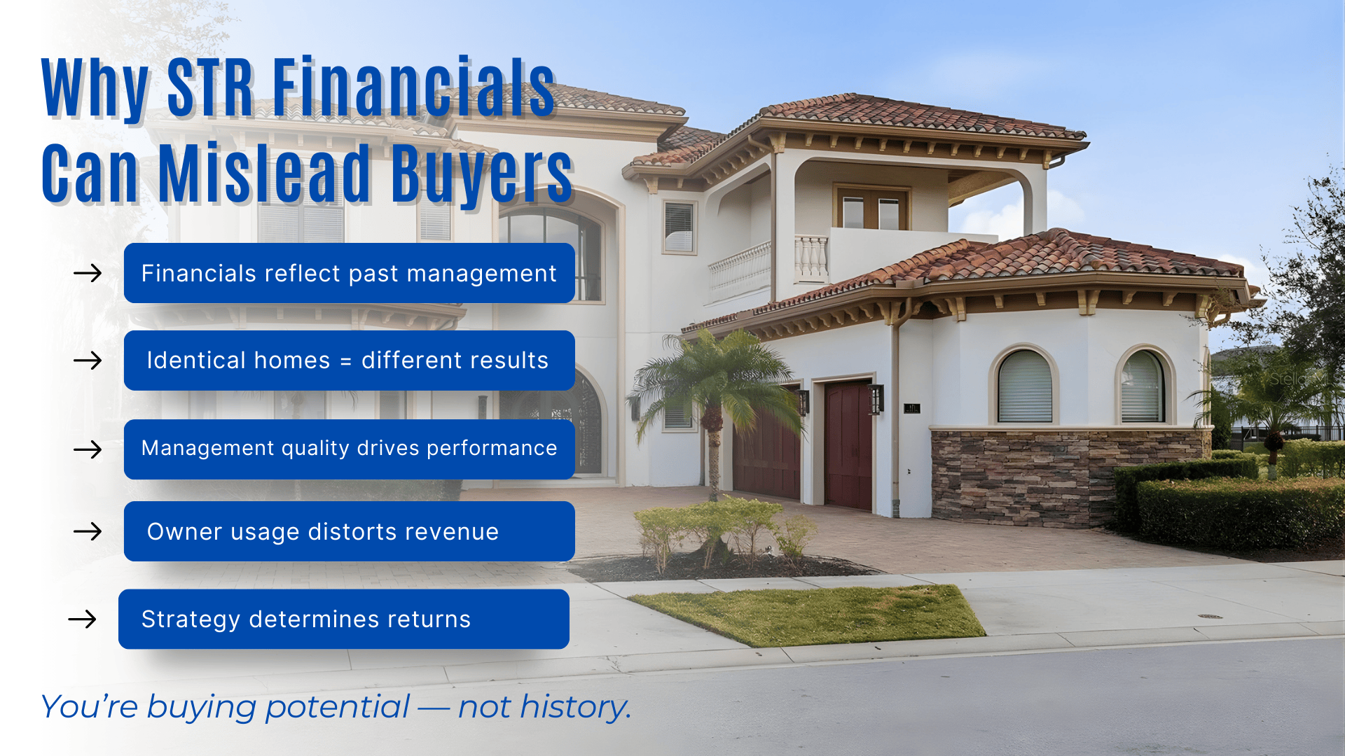 Why STR Financials Can Mislead Buyers