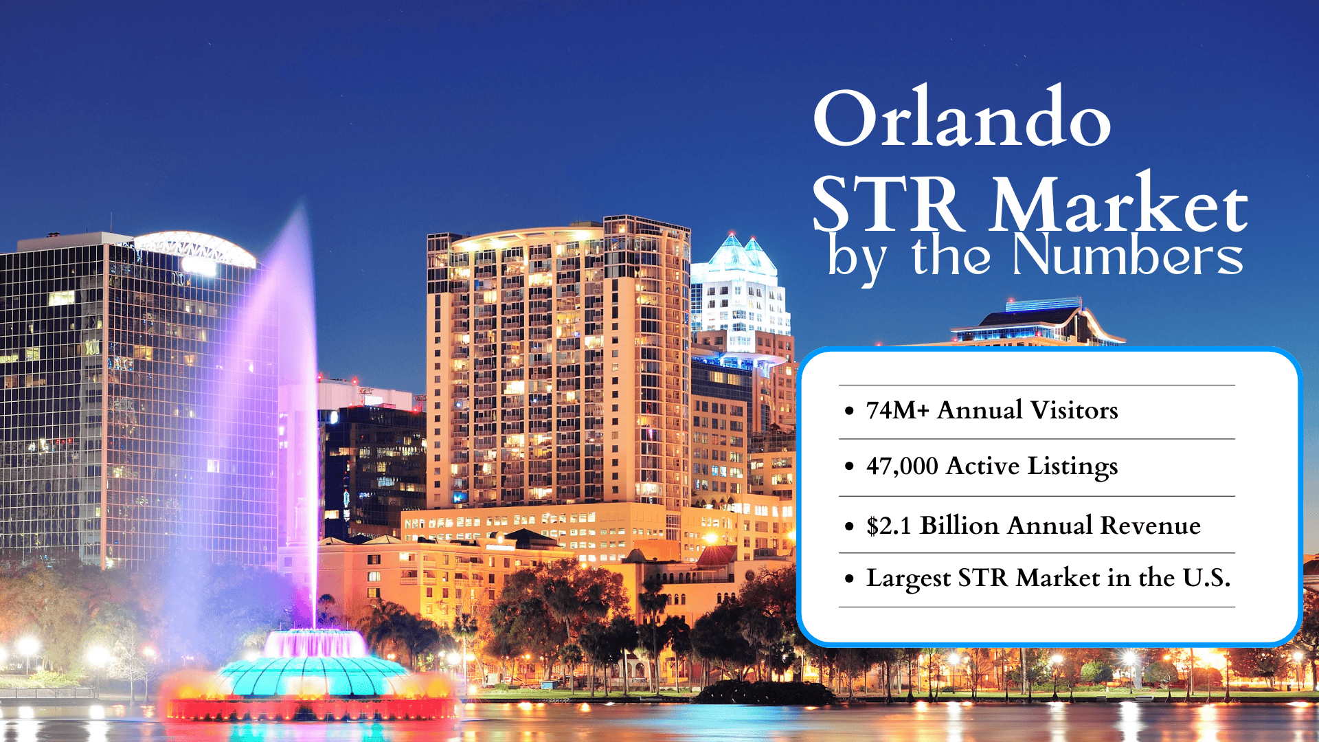 Orlando STR Market by the Numbers