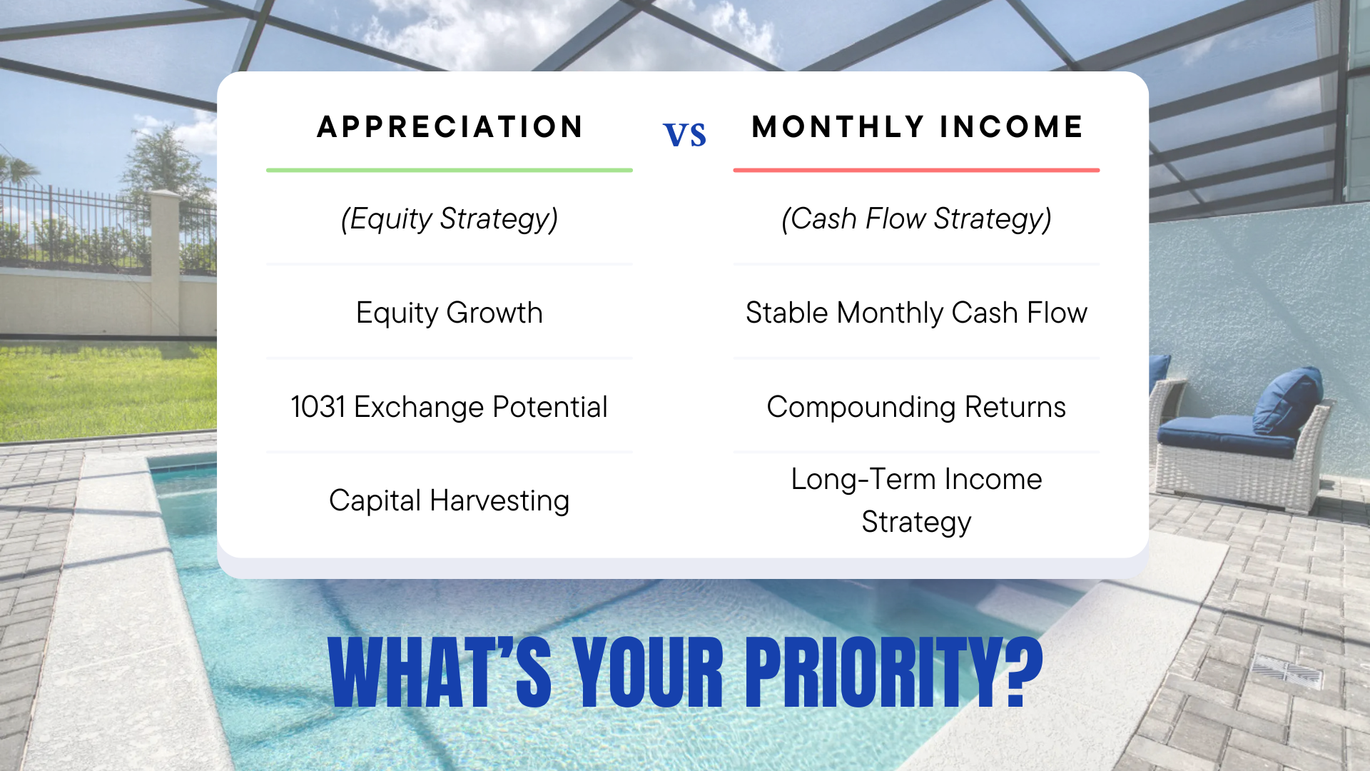 Airbnb Appreciation vs Cash Flow: The Core Decisio