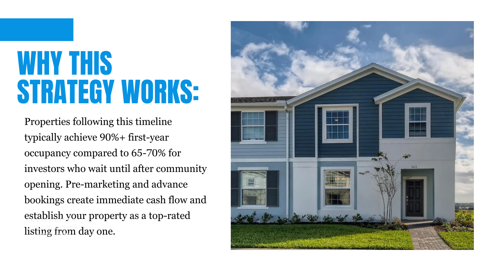 Why this strategy works