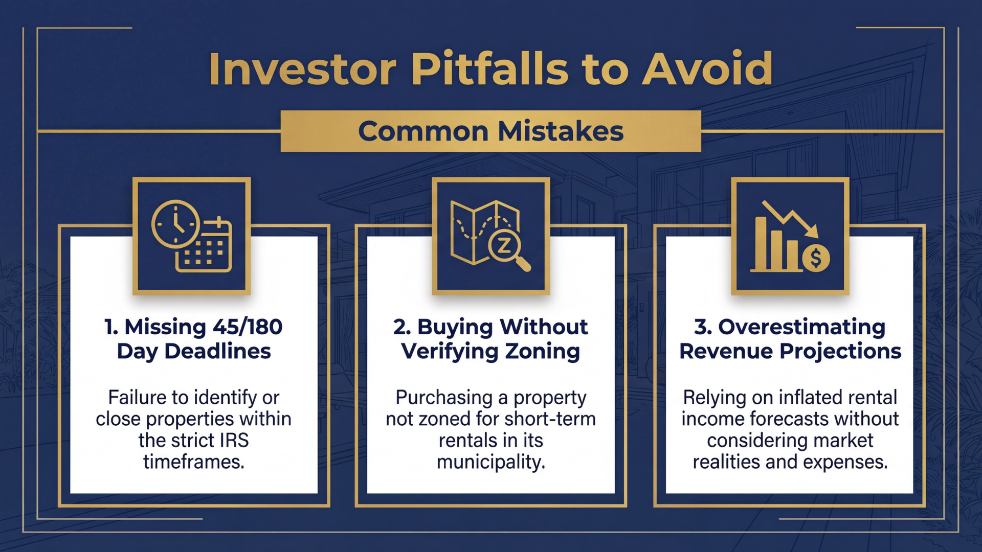 Investor Pitfalls to Avoid Common Mistakes