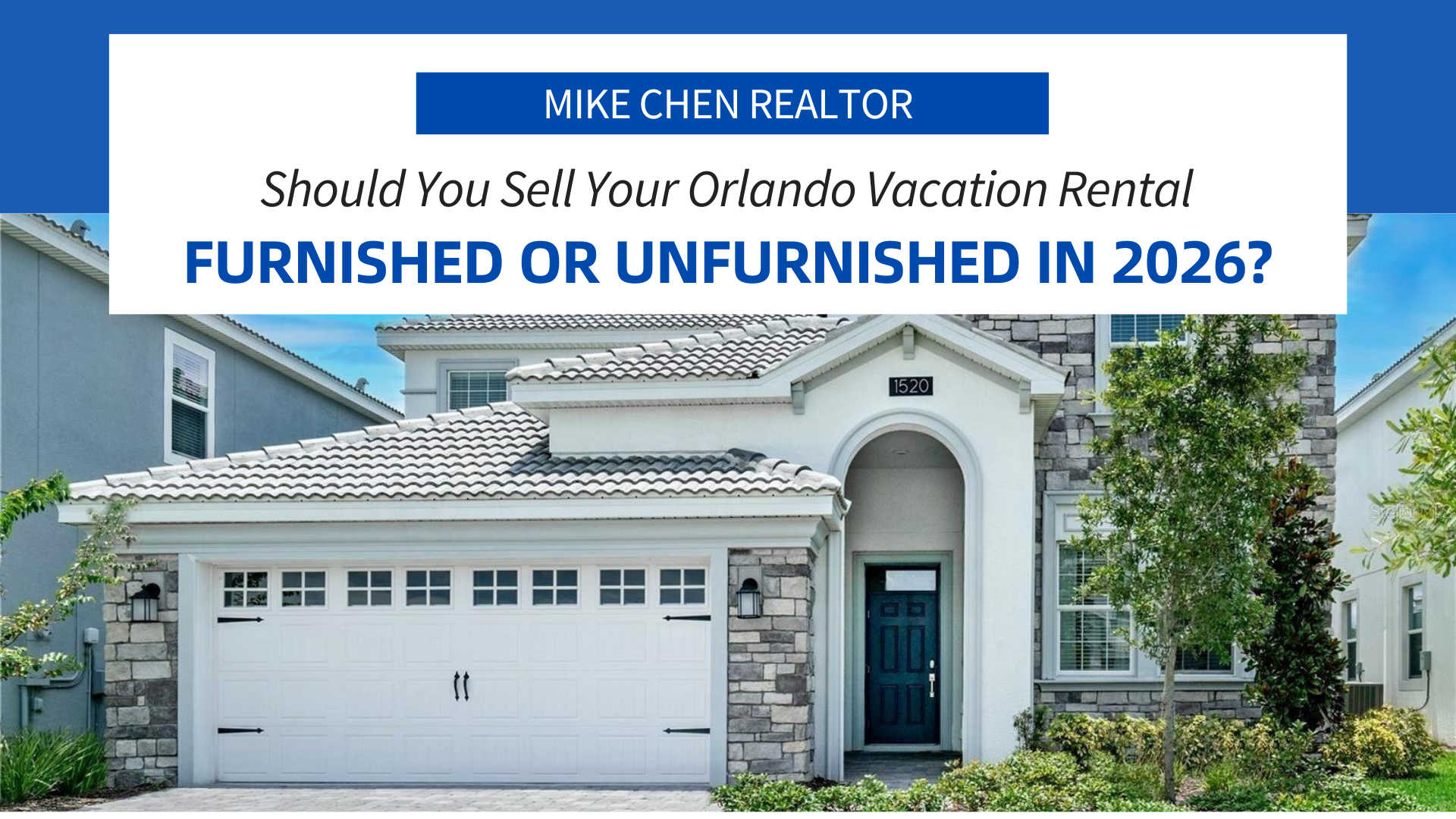 Should You Sell Your Orlando Vacation Rental Furnished or Unfurnished in 2026? The Real Math
