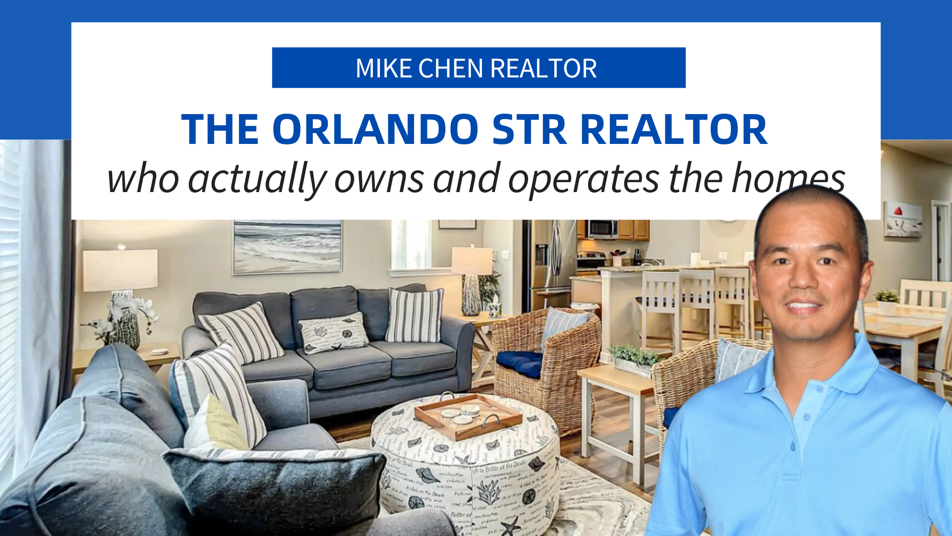 The Orlando  STR Realtor  who actually owns and operates the homes