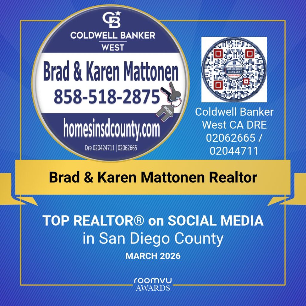 Top Realtor On Social Media in San Diego award graphic