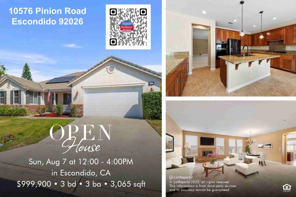 Pinion Trail Open House Hidden Meadows Sunday August 6