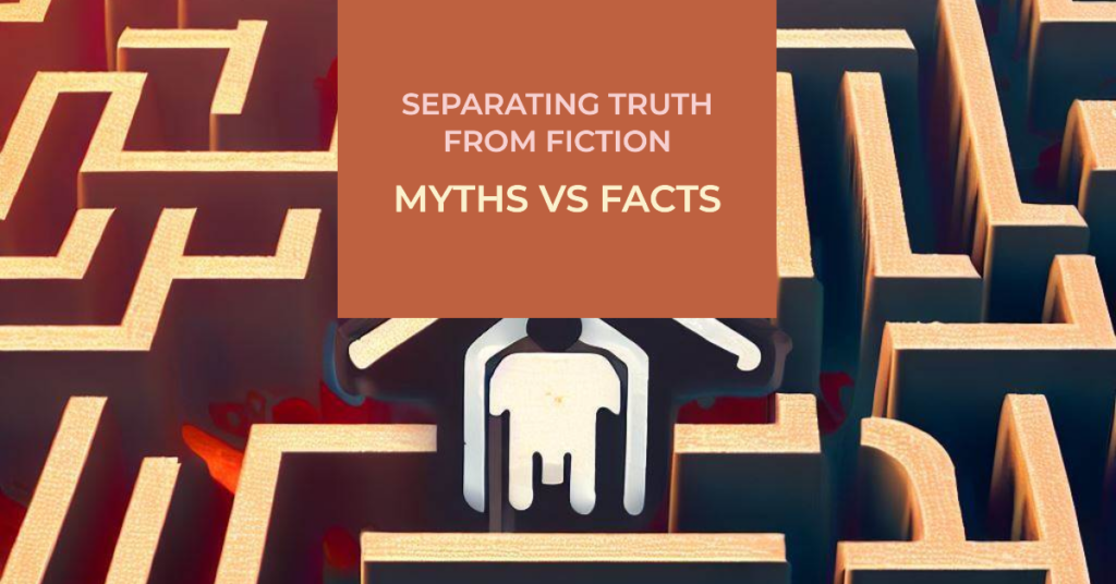 Maze with dead ends and home at center depicts navigating common misconceptions and unlocking the path to buying a home.