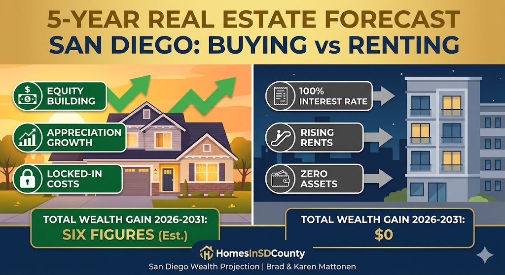 5-Year Forecast Favors Buying Over Renting 5-Year Forecast Favors Buying Over Renting