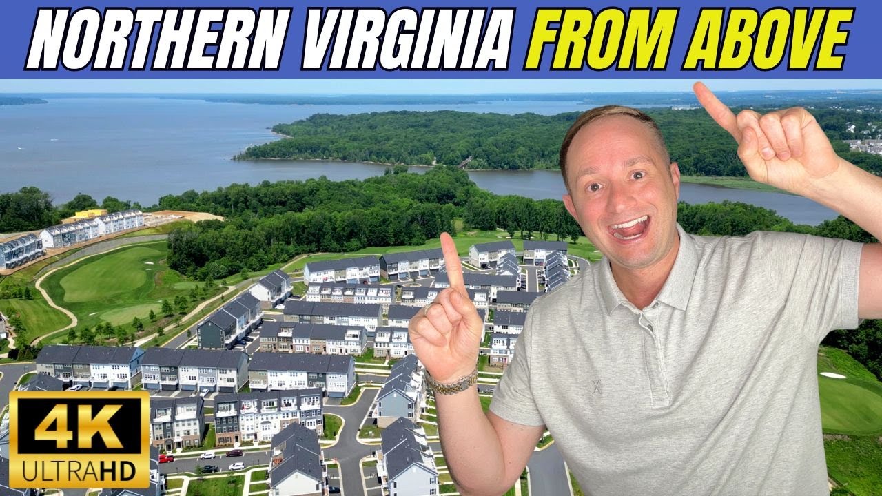 Best Places to Live in Northern Virginia Drone Tour Edition Part 3 Real Broker LLC