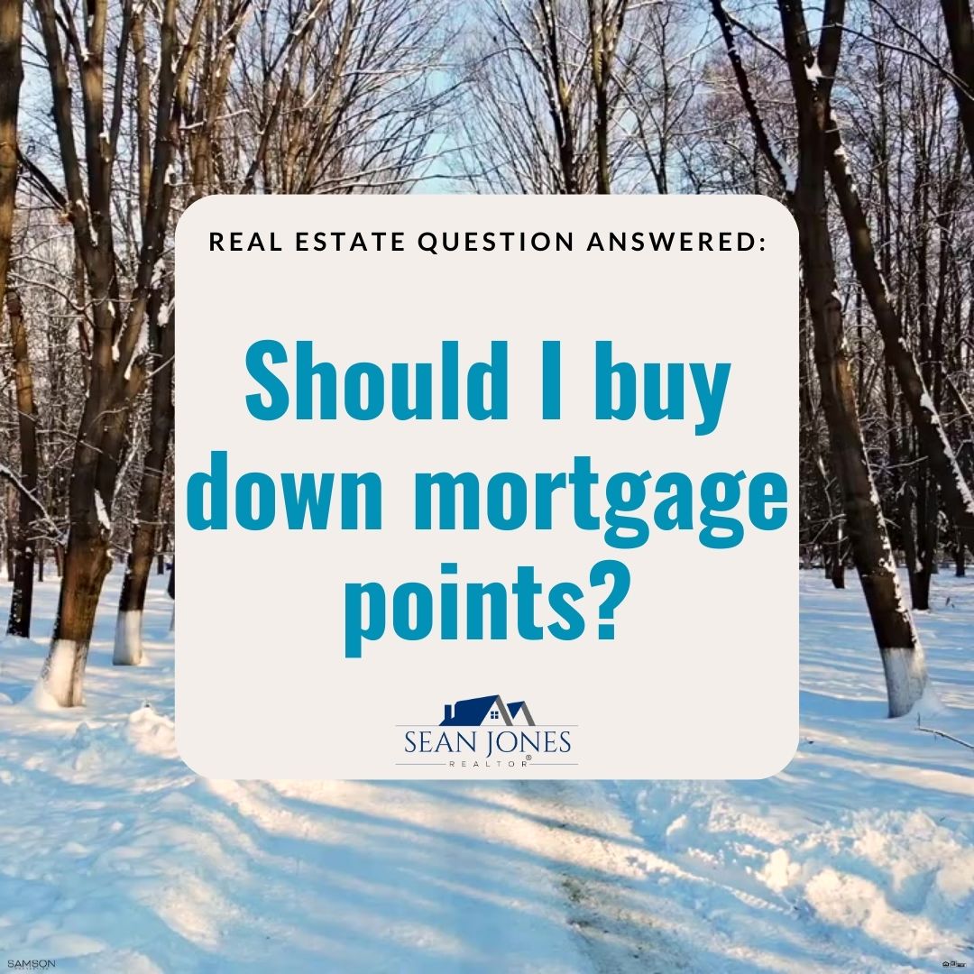 what does it mean to buy down mortgage points