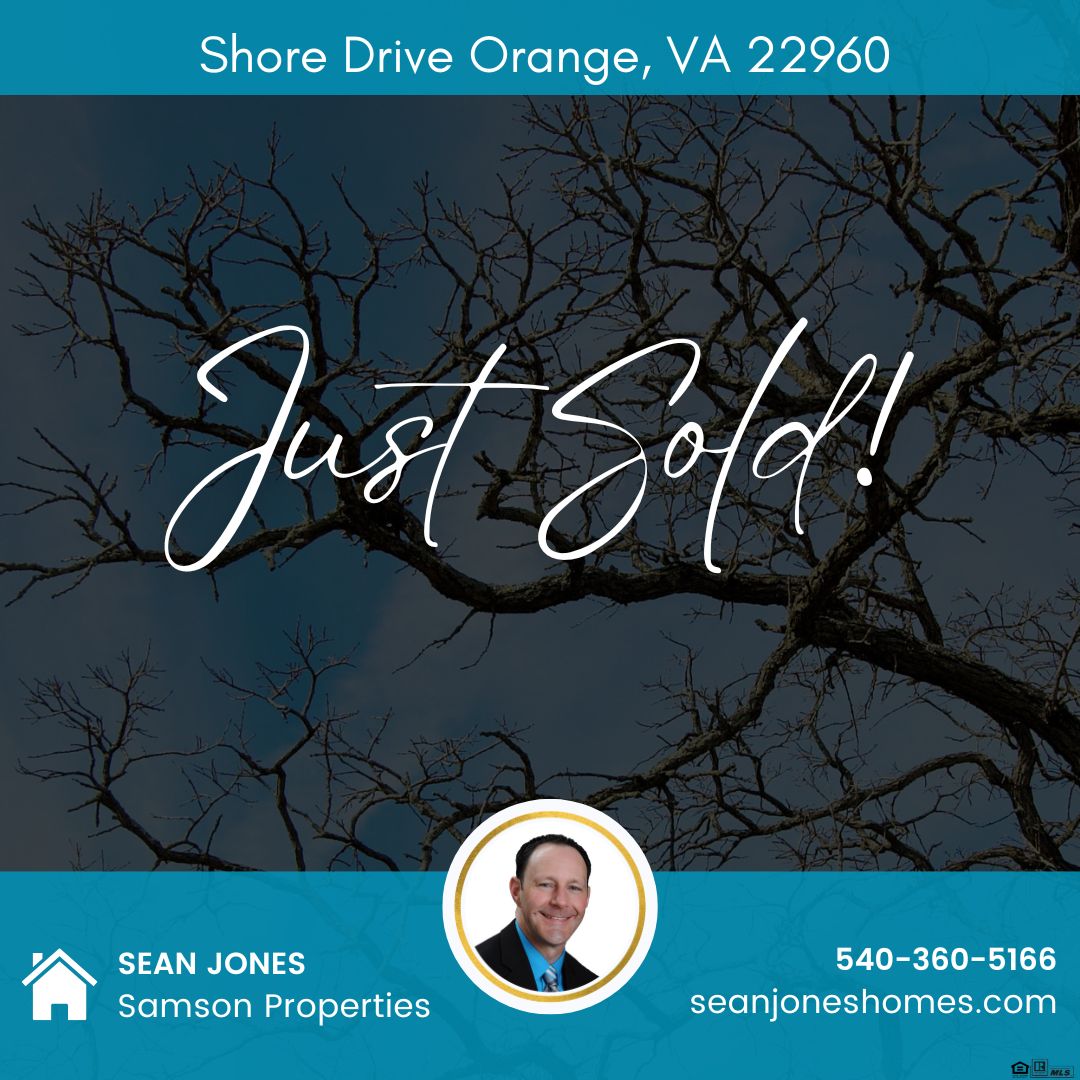 Just Sold : Land in Orange – Shore Drive Road Orange, VA 22960