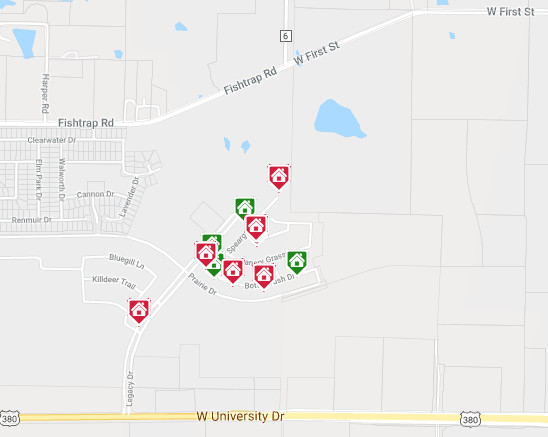 Hills At Legacy Community Map