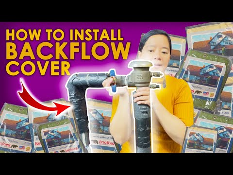 How to winterize sprinkler system | Redford Backflow Preventer Cover