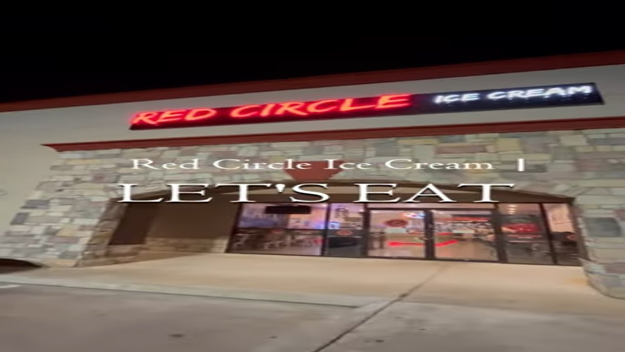 Red Circle Ice Cream Pearland Town Center Red Circle Ice Cream