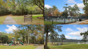 Images from the Kings Pointe Village Community Amenities.