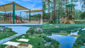 Lake Windcrest amenities in Magnolia, Texas