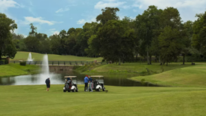 Golf Course Scene at Sienna in Missouri City, Texas