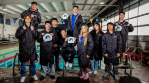 High School Swim Team Members of Aldine ISD