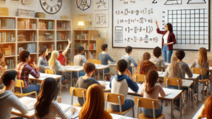 Classroom Scene in Pearland ISD